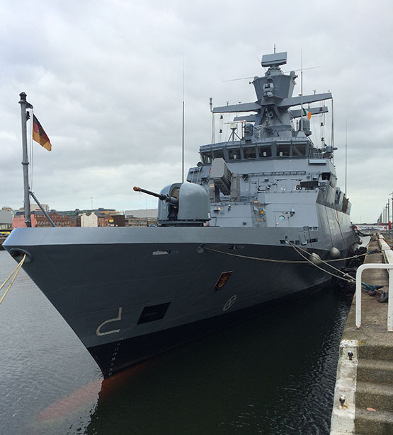 German_naval_corvette_F264