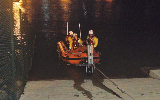 Howth RNLI rescue man from Howth Harbour