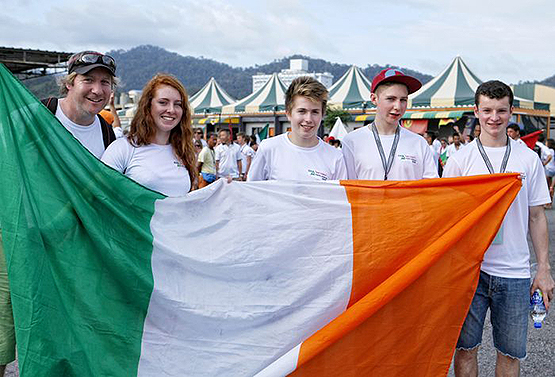 Ireland_youth_ISAF_team_photo