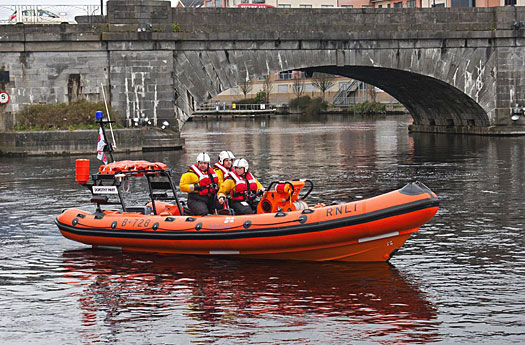 The Lough Ree RNLI lifeboat is celebrating its first year of service