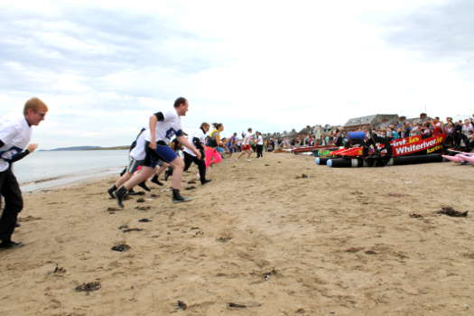 Skerries RNLI Raft Race gets under way in 2013