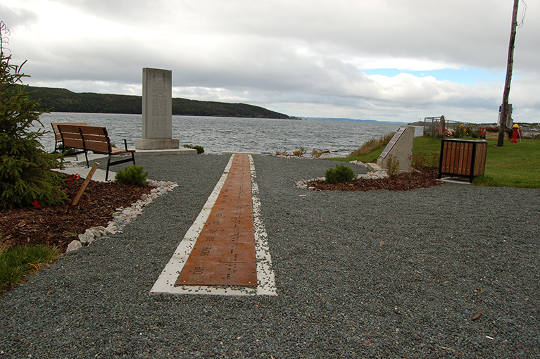 WHERE THE TRANSATLANTIC CABLE WAS BROUGHT ASHORE FROM VALENTIA AT HEARTS CONTENT IN NEWFOUNDLAND IN 1866