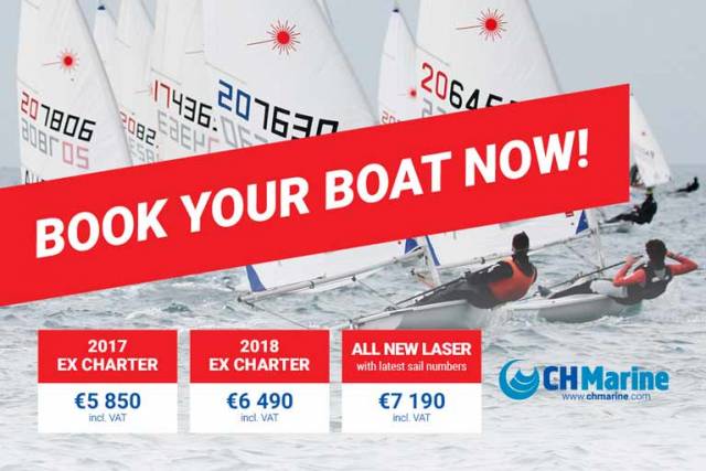 Laser Master Worlds – Great Event Deals on New & Ex Charter Lasers