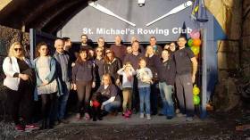 St. Michael&#039;s dedicated club members that helped with fundraising and refurbishment