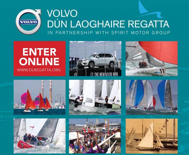 Volvo Dun Laoghaire Regatta's Notice of Race and Entry form is downloadable below as a PDF file