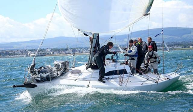 Howth Yacht Club's Michael and Richard Evans will be competing in their Humphreys MG30 Big Picture