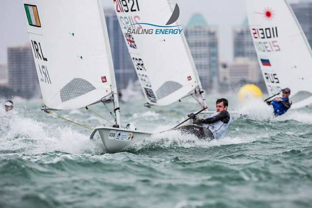 Laser sailor Finn Lynch is one of 14 Irish sailors competing at the Sailing World Championships in August