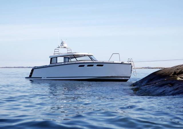 HOC Yachts’ Explorer is one of two models that now come into the X-Yachts fold
