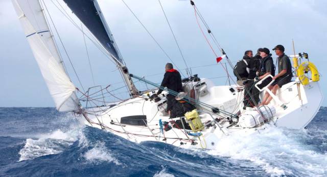 Bam in the RORC Caribbean 600 2018. “A gallant little boat, raced by a determined skipper and his crew of amateur shipmates and friends”