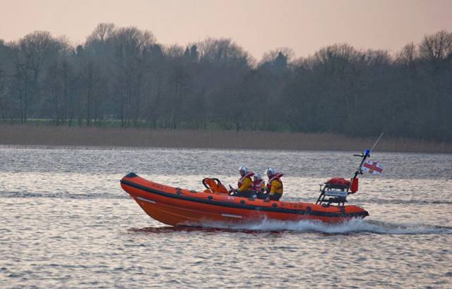 Lough Ree RNLI's inshore lifeboat The Eric Rowse
