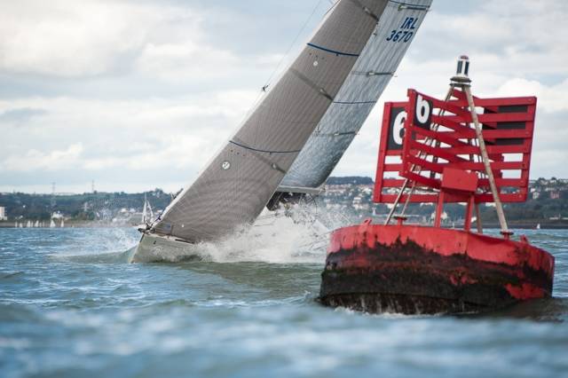 Classes one, two and the 1720 sportsboats started beyond Whitegate on the Eastern bank and sailed two races round the cans. See photo gallery below