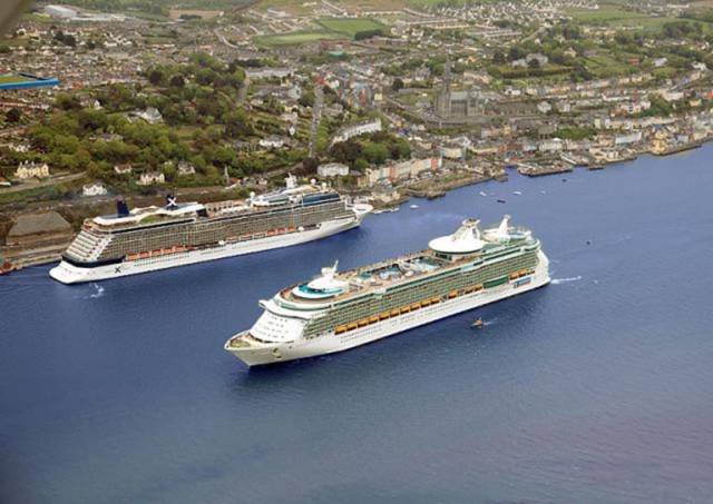 Cruise ships in Cork Harbour