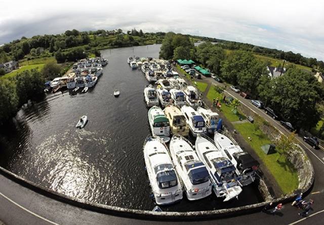56th Shannon Boat Rally Visits Athlone