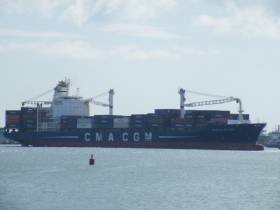 Departing Dublin is Nicolas Delmas which since introduction last month has contributed to CMA-CGM&#039;s doubling of container capacity of its West Coast feeder service via Liverpool2