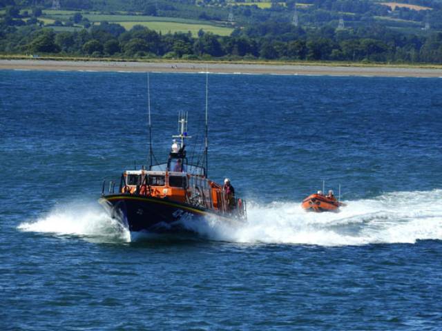 Wicklow RNLI's all-weather and inshore lifeboats