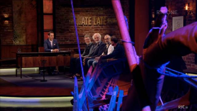 Glen Hansard & Crew Talk Camino Voyage On Late Late Show