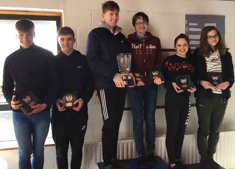 2019 420 Munster Championships Silver Fleet prize winners