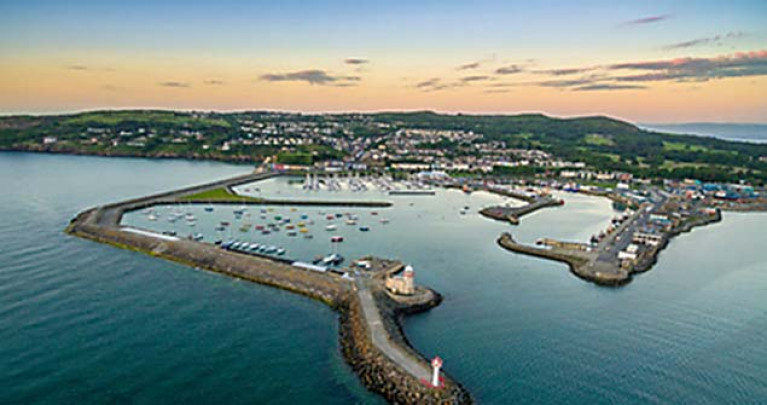 Howth Harbour and Marina in north County Dublin