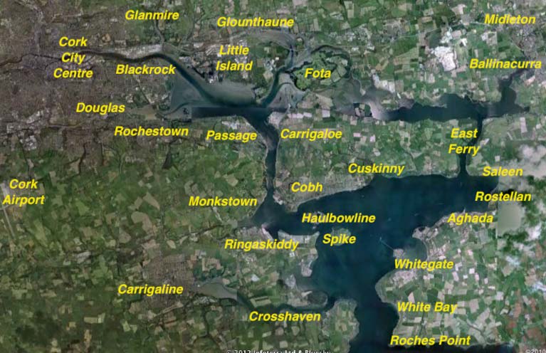 Cork Harbour Map