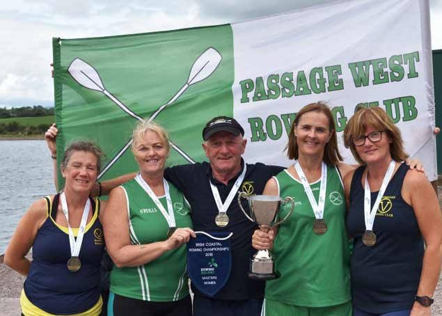 Passage West Rowing Club womens champions