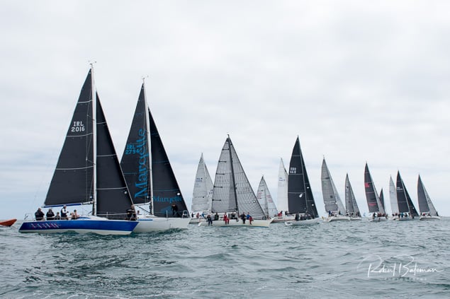 The Class Two Sovereign's Cup fleet
