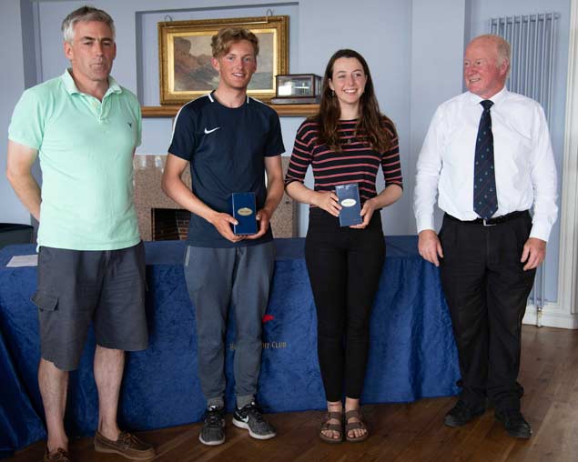 420 Nats 1st Gold and 2018 Open Champions Alex Colquitt and Rebecca Coles West Kirby Sailing ClubAnnadale Sailing Club