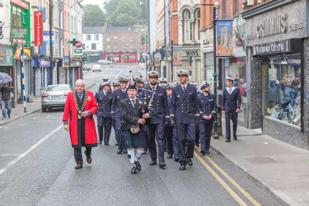 The Mission-to-Seafarers March at Drogheda Port 
