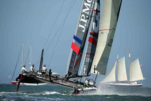 Ben Ainslie Americas Cup boats 21