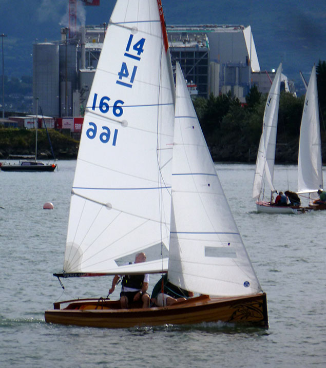 IDRA 14 dinghy sailing Dublin