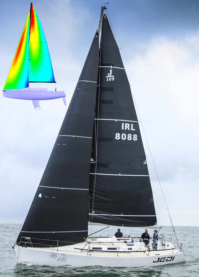 J109 Jedi New sails