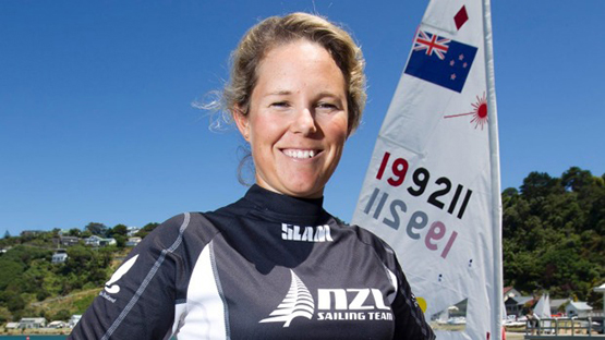 New Zealand sailor Sarah Winthers