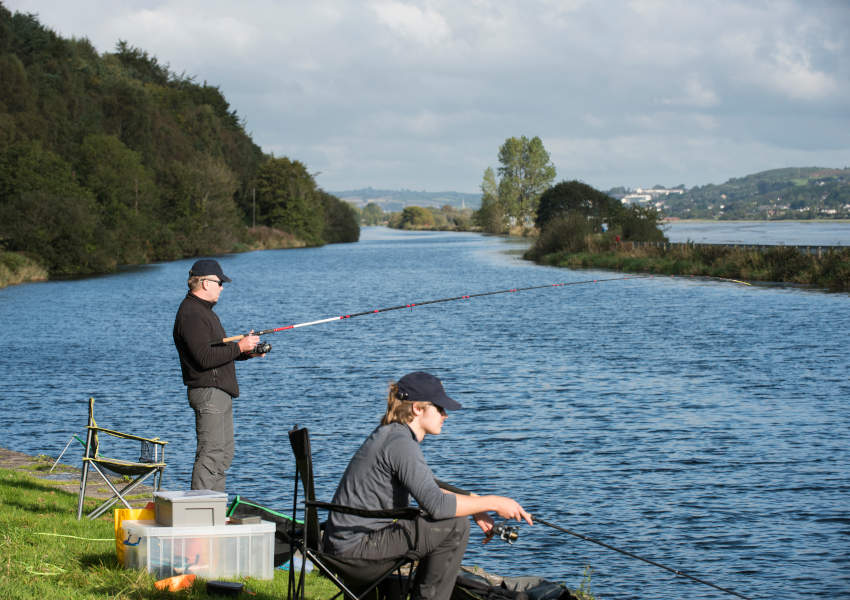 Coarse angling on the Newry Canal (Photo: Loughs Agency)