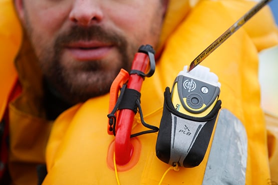 THE NEW BIM LIFEJACKET WITH BUILT IN POSITION FINDER