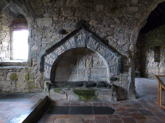 The historic Macleod tomb in St Clement's Photo: W M Nixon