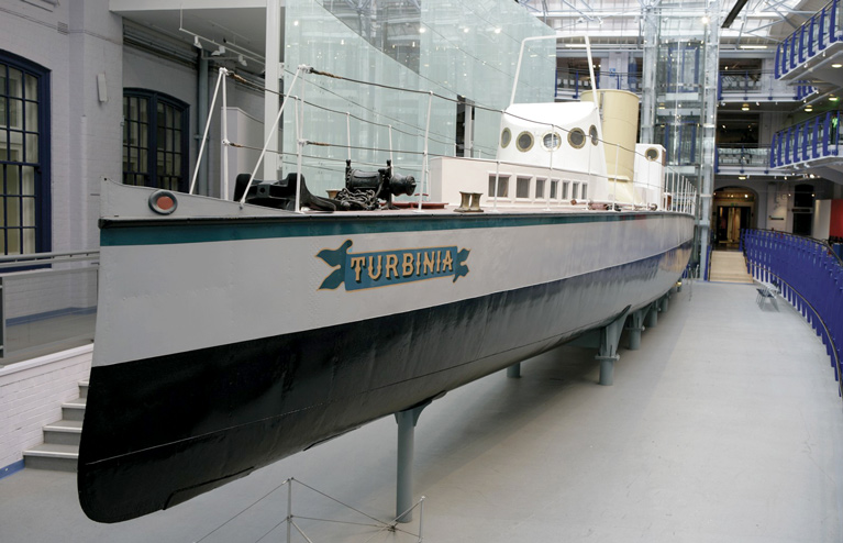 turbinia in museum