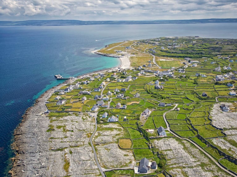 A survey conducted by the co-op on the Aran island of Inis Óirr (above) last week indicated that 92 per cent of residents and businesses oppose re-opening for the remainder of the summer due to fears over the spread of Covid-19