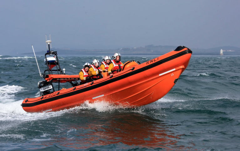File image of the Portaferry RNLI inshore lifeboat