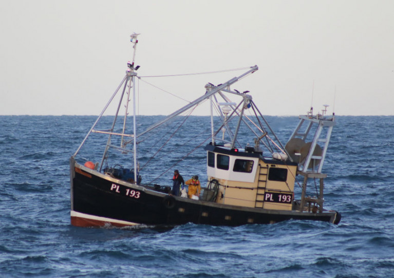 The fishing vessel Polaris, which suffered hull failure off the west coast of the Isle of Man last November