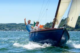 Classic sailing at Crosshaven. See more photos below