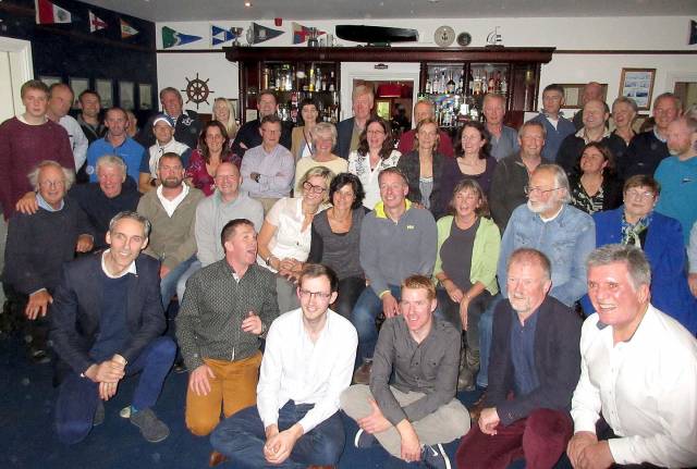 Tim Corcoran's surprise farewell party at Sligo Yacht Club