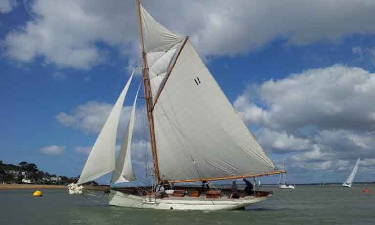 David Aisher&#039;s 60ft George Wanhill designed classic Thalia will sail to Cork this year for the tricentenary of Royal Cork Yacht Club