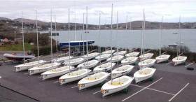 Schull&#039;s own TR3.6 dinghies ready for the junior all Ireland sailors