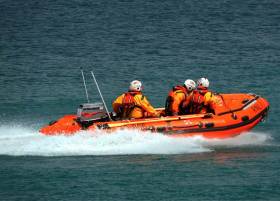 Wicklow RNLI’s inshore lifeboat