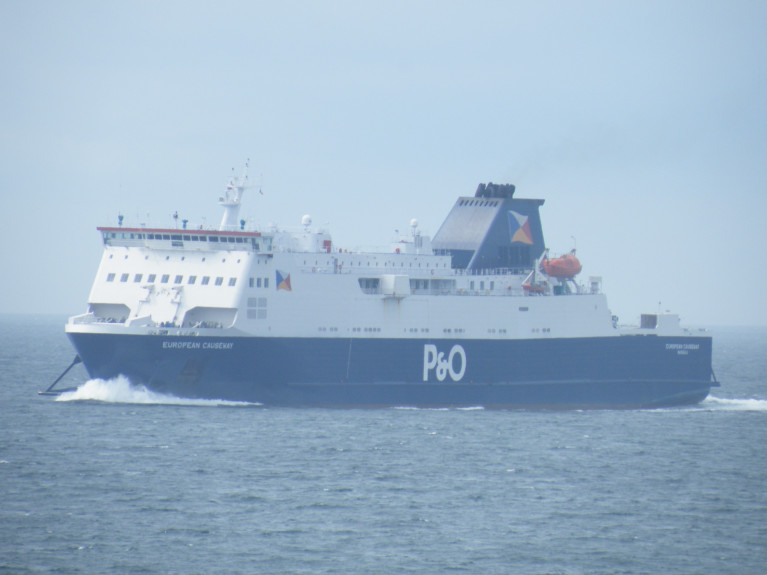 The posts would be at Belfast Harbour, Port of Larne and Warrenpoint Port and would be designed to accommodate additional customs officers and vets, who would be dealing with livestock. Above AFLOAT&#039;s photo of a P&amp;O Ferries ropax ferry European Causeway on the North Channel while on passage on the Larne-Cairnryan route which links the Antrim ferryport with Dumfries &amp; Galloway in south-west Scotland.