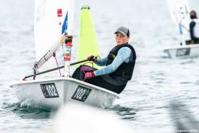 Aoife Hopkins of Howth competing in the World Championships in Japan