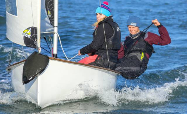 Action from the Royal St. George Yacht Club hosted  IDRA /ITRA 70th Anniversary Team Racing National Championships