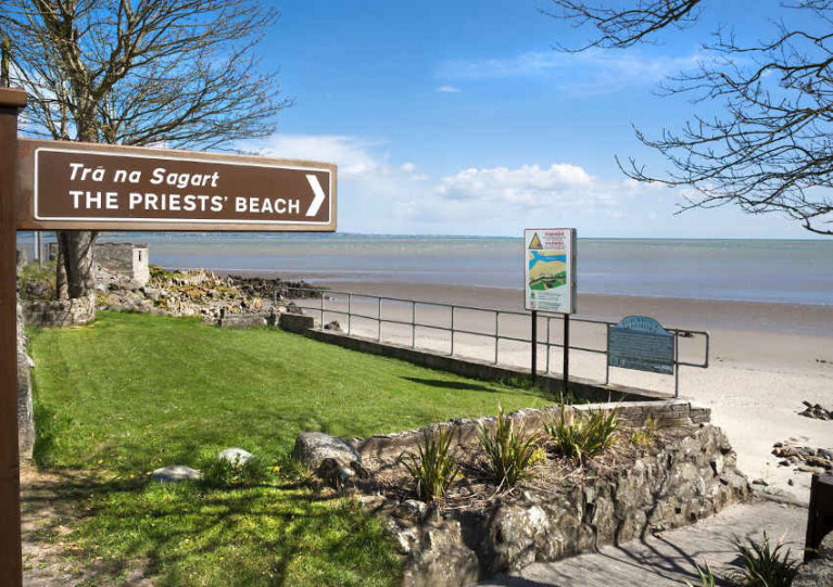The Priests’ Beach in Blackrock, Co Louth