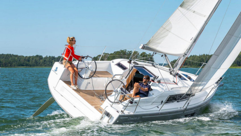 Beneteau’s Oceanis 30.1 was named European Yacht of the Year in the Family Cruiser category