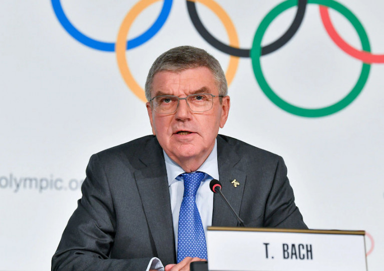 International Olympic Committee president Thomas Bach