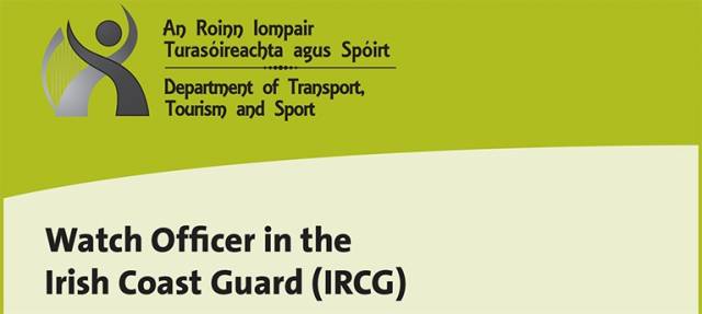 Watch Officer in the Irish Coast Guard (IRCG) – Job Vacancies